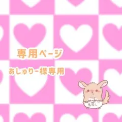 専用ページ あしゅりー様専用