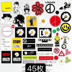 ジヨン　GDRAGON。45枚入りステッカー（即購入o k