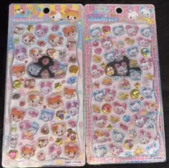 ジュエルプチドロップシール ハムハムカフェ ハッピーマーチ 2枚セット