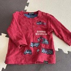 klädskap 長袖トレーナー 80 赤