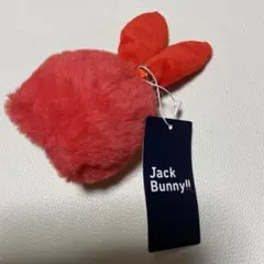 Jack Bunny!! 赤いファー小物 ボール入れ一個のサムネイル