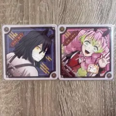 鬼滅の刃 干支2026 午年 伊黒小芭内 甘露寺蜜璃　コースター