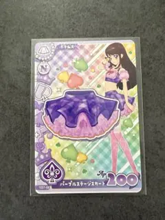 アイカツ　ロケテスト　ロケテ 蘭　ボトムス　カード 新品未使用】アイカツ！ロケテストカードTEST-08紫吹蘭ボトムス - メルカリ