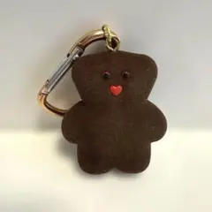 mojojojo カラビナ付きフロッキーマスコット chocolate