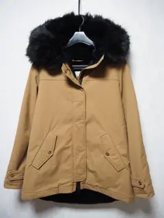 定価14万 HERNO ヘルノ 人気 エコファー ダウンジャケット ショート丈 