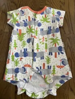 BREEZE 動物柄ロンパース サイズ60