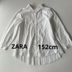 ZARA バックプリーツシャツブラウス　152cm gu UNIQLO
