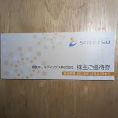相鉄ホールディングス 株主ご優待券 2026年12月31日までのサムネイル