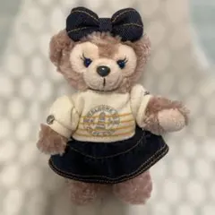 シェリーメイ ぬいぐるみバッジ デニムスカート　ディズニー