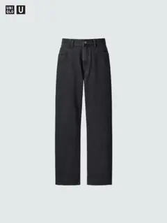 【未使用品✨】UNIQLO U リラックスフィットジーンズ ３２　ダークグレー