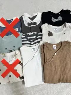 ベビー服 ロンパースセット　まとめ売り　7点セット