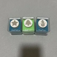CarlaCraft クラフトパンチ 3種セット 星 ツリー 雪だるま