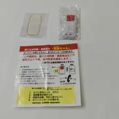 녹음 기능이 있는 흰색 본체, 빨간색 버튼, 와치맨