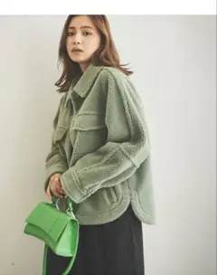 FREE'S MART フロントポケットボアジャケット