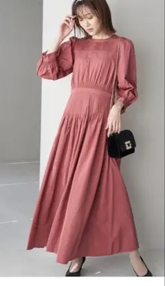 ROPE' PICNIC【一部店舗限定】モンエトワール　タフタタックドレス　M