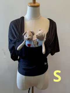 《Konny★コニー★収納袋付き抱っこ紐★スリング★Sサイズ》