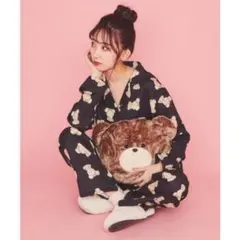 【最終値下げ】クマ柄 パジャマ 上下セット