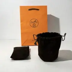 HERMES エルメス 腕時計 収納 保存 袋 巾着袋 ケース アクセサリーのサムネイル