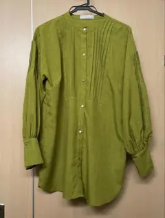 ブラウス　グリーン　若草色のサムネイル