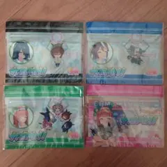 セブンイレブン限定　ウマ娘 OPPジッパーバッグセット 4種