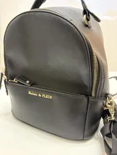 Maison de FLEUR リュック ブラック