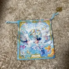 東京ディズニーシー 20周年 巾着ポーチ