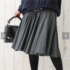 【n'OrLABEL】オシャレウォーカー　クラシカルフレアスカート