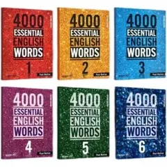 4000 Essential English Words シリーズ英語6冊セット - メルカリ