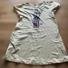 ティンカーベル　半袖ウサギデザインTシャツのサムネイル