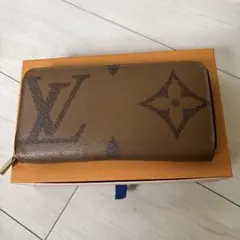 ルイヴィトン 箱保存袋付 モノグラム ジャイアントリバース ジッピー