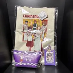 チェンソーマン トートバック　ポーチ　カードケース　レゼ　ラウンドワン限定