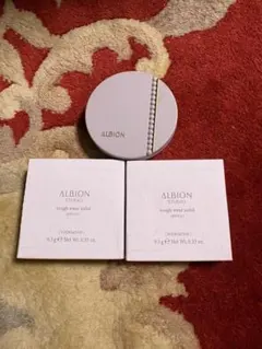 新品ALBION STUDIOタフウェアソリッドファンデーション レフィル 2個
