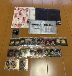 進撃の巨人 グッズ アクリルスタンド リヴァイ 特典 一番くじ ウェハース
