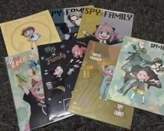 SPY×FAMILY クリアファイル ６枚セット★色紙