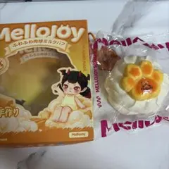 Mellojoy ふわふわ肉球ミルクパフ スクイーズ