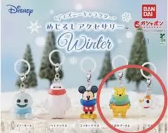 ディズニー めじるしアクセサリー Winter プーさん ゼロ