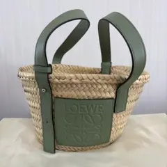 LOEWE バスケットバッグ ナチュラル/グリーン 2026年最新】LOEWE カラー：グリーン系 レディース かごバッグの人気
