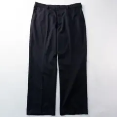 ワイドスラックス メンズ ブラック ヴィンテージ