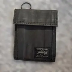 PORTER ポーター 折り財布　ブラックのサムネイル