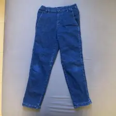 UNIQLO デニムパンツ 暖パン　140サイズ　裏起毛
