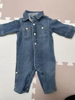 BabyGAPデニムロンパース3-6ヶ月