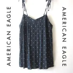 AMERICAN EAGLE／アメリカンイーグル★　ドット柄　薄手キャミソールのサムネイル