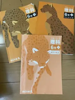 四谷大塚 予習シリーズ 理科 6年 上・下 解答付き