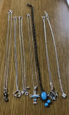 プチプラ　ネックレス　6点セット