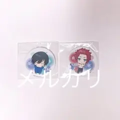 【未使用】ブルーロック ブルロ 糸師凛 糸師冴 たまみくじ 缶バッジ 2点セット