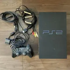 【ジャンク】PlayStation 2 SCPH-30000 コントローラー等