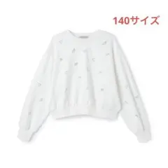 メゾピアノ新品新作タグ付きキラキラモチーフトレーナー140