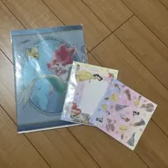 ディズニープリンセス　文房具セット