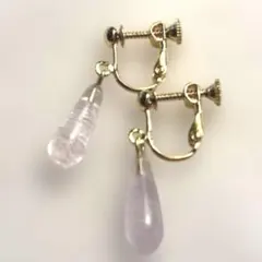 ケープアメジストイヤリング