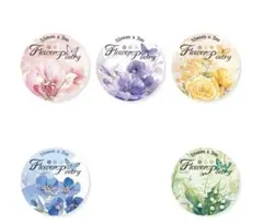 海外マスキングテープ フラワーマステ コラージュ 6個セット